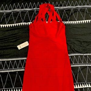 Bebe Red Dress